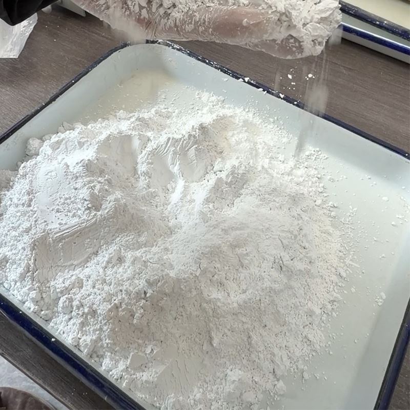 Polvo de calcita micronizada